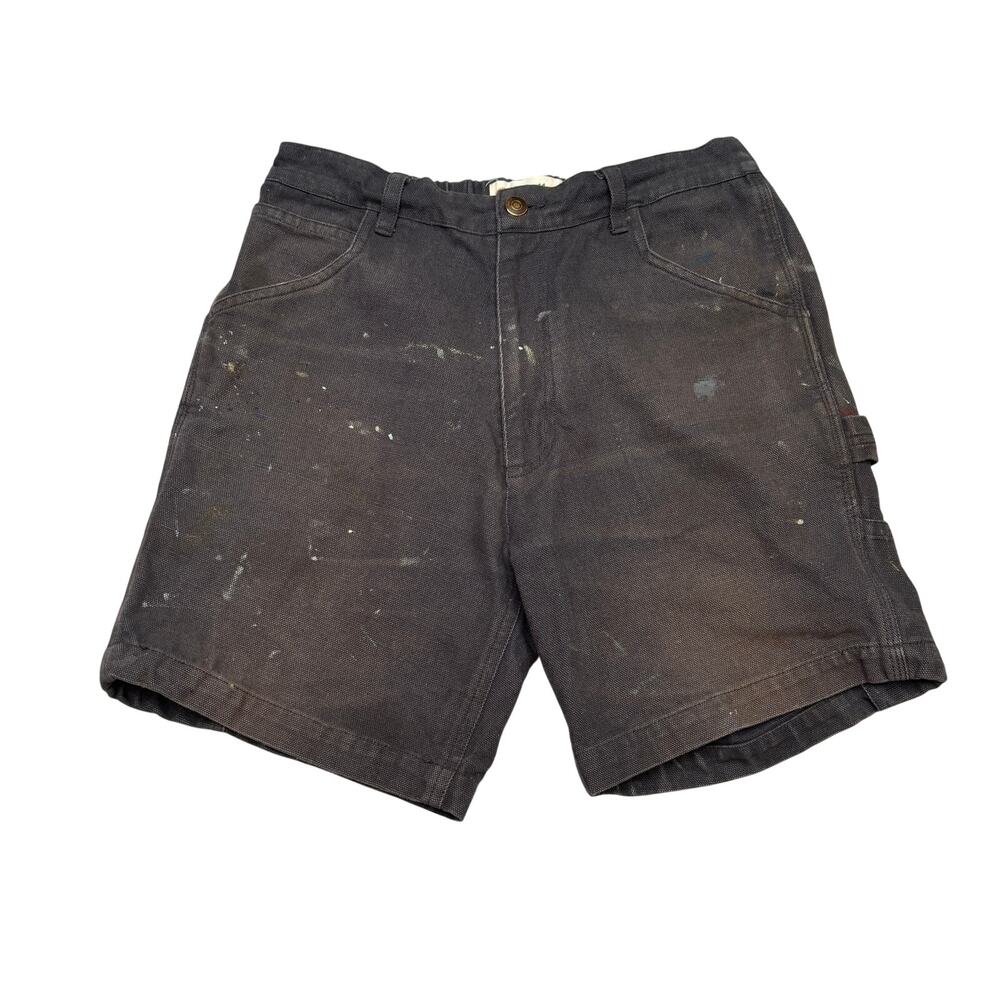 Mollusk Painter Shorts Canvas Carpenter 6.5" Work Small Indie Utility Hike